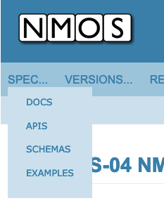 Menu-Docs-Spec
